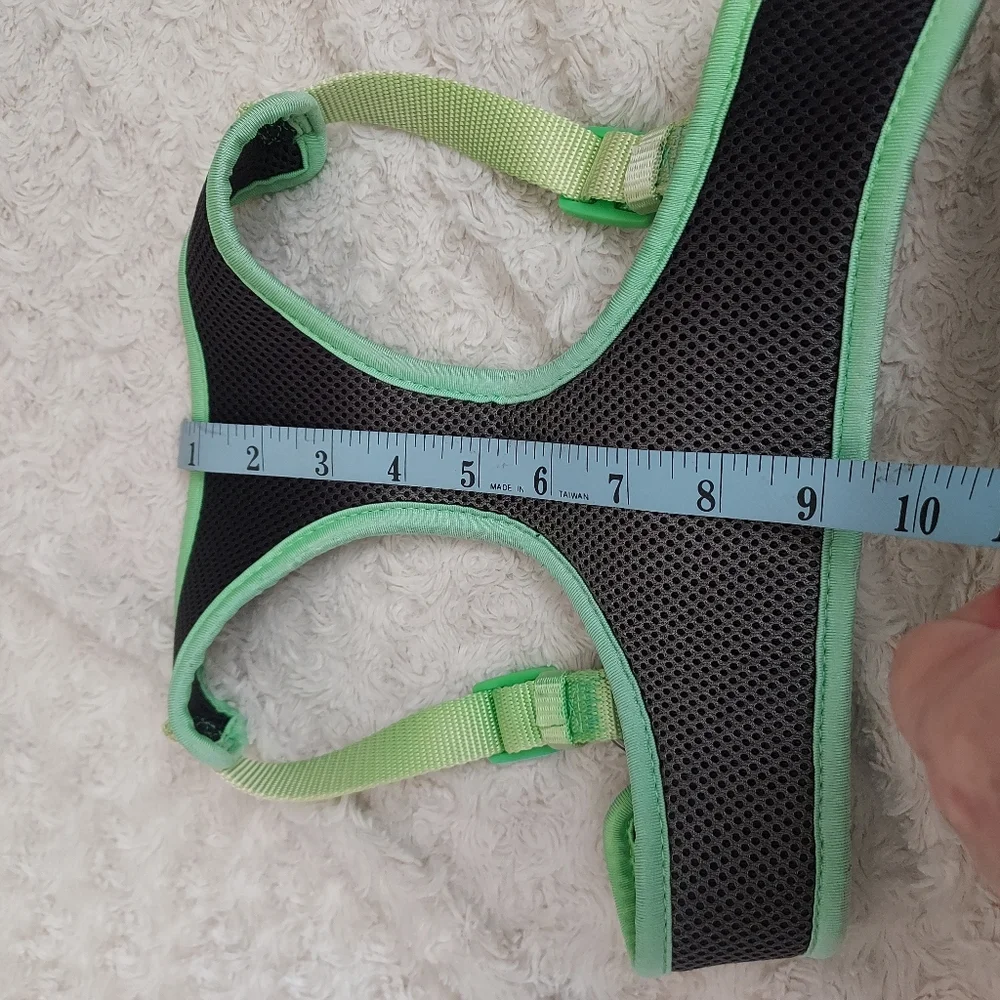 Top Paw Green and Black Dog Harness